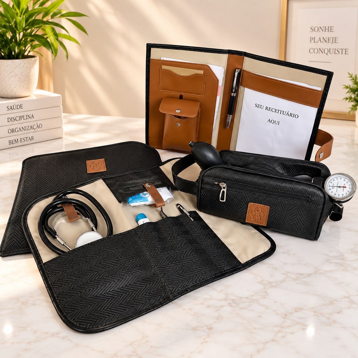 Kit Organizador Médico Unissex